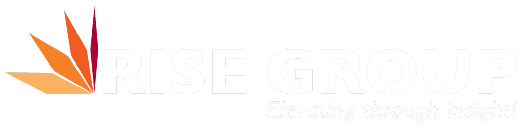 Rise Group Horizontal white logo